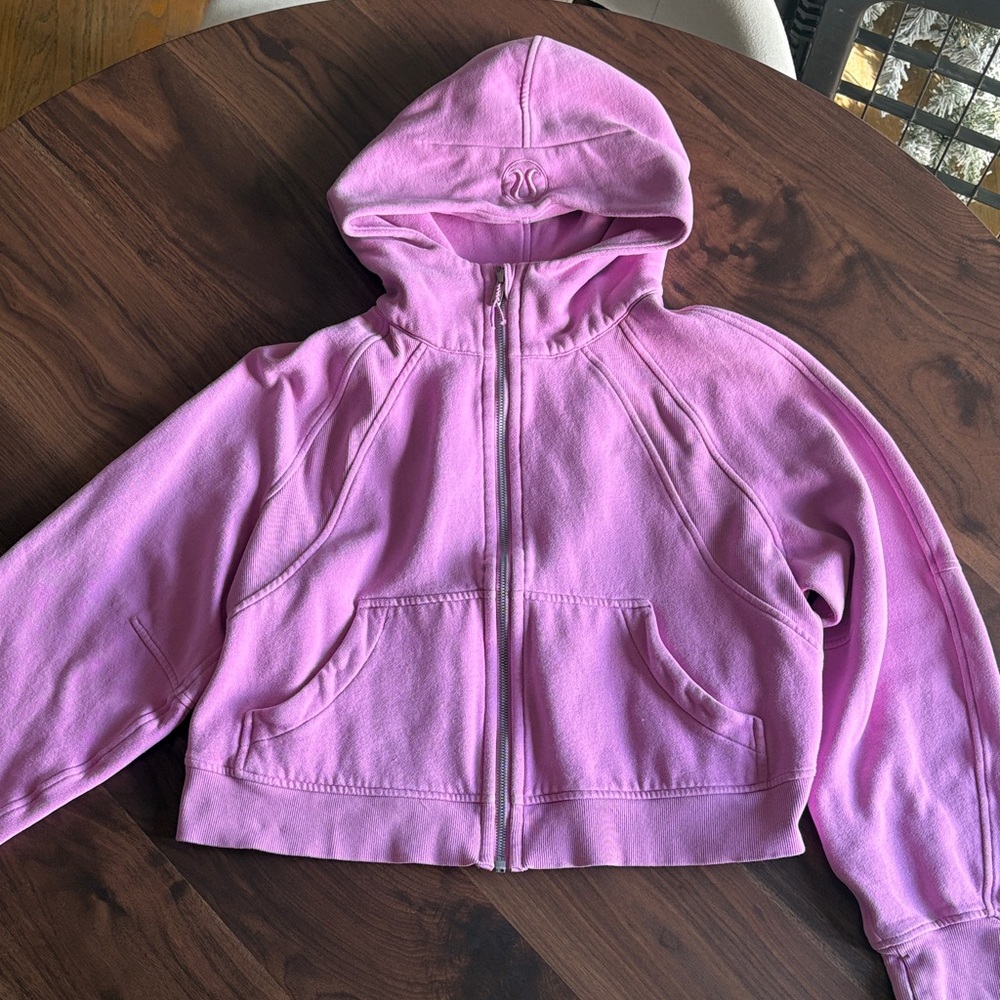 Lululemon Scuba Oversized Full- Zip Hoodie Sz M/L